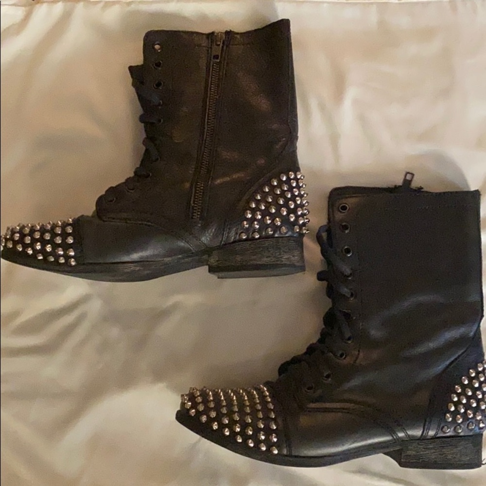 Steve Madden Combat Boots
